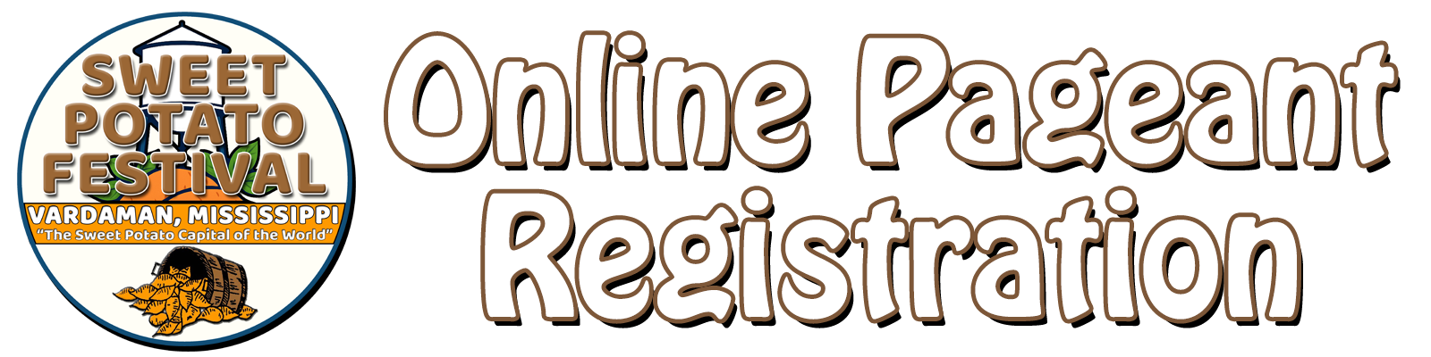 Sweet Potato Festival Online Pageant Registration